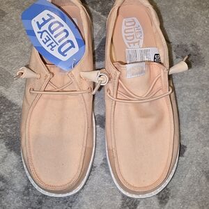 Hey Dude Women's Peach Casual Shoes